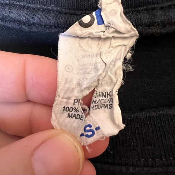 OU Ohio University Bobcat Black White OHIO Short Sleeve Shirt Crew Neck Small - Picture 3 of 8